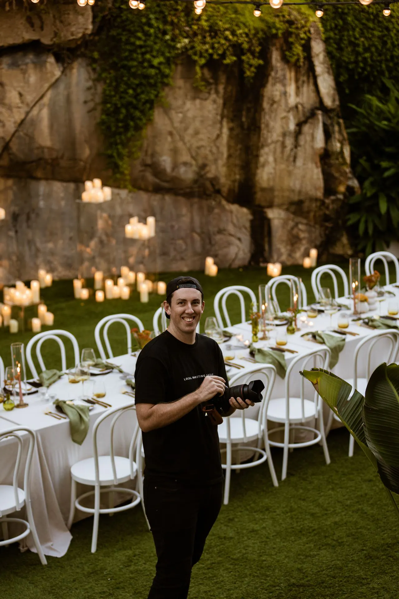 The Local Marketing Group team on location